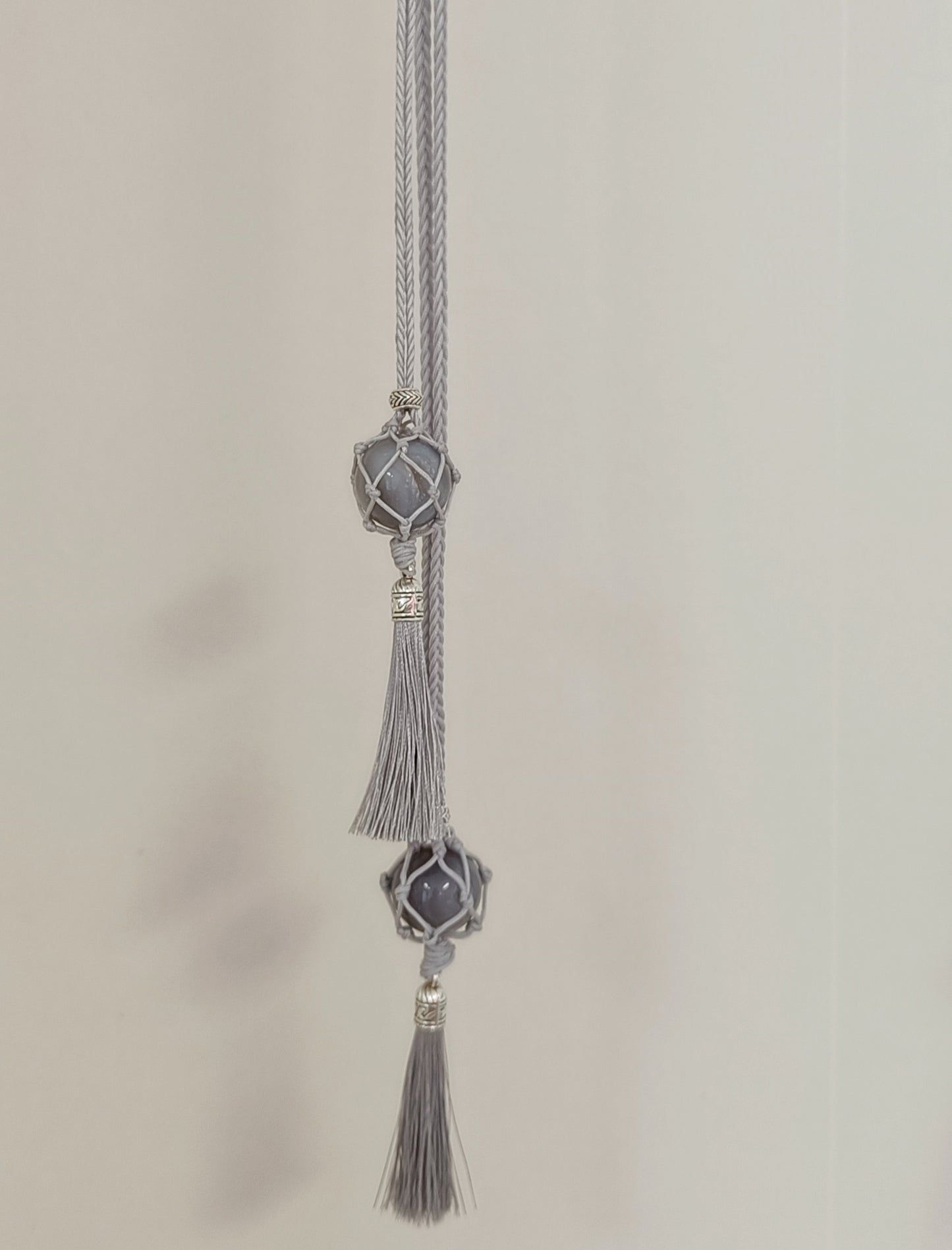 Pallokoru, akaatti (harmaa)